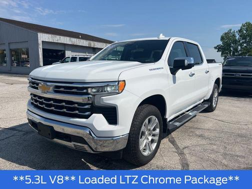 Summit White 2023 Chevrolet Silverado 1500 LTZ