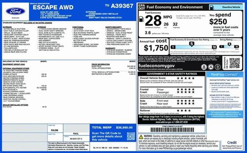 2026 Ford Escape ST-Line