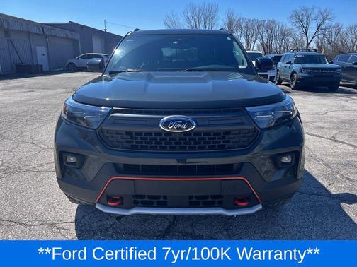 Forged Green Metallic 2023 Ford Explorer Timberline