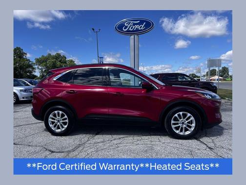 Rapid Red Metallic Tinted Clearcoat 2020 Ford Escape SE
