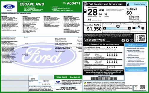 2024 Ford Escape ST-Line