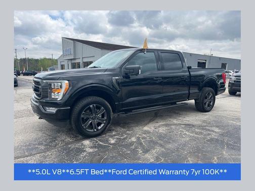 Agate Black Metallic 2023 Ford F-150 XLT