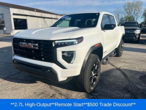 Summit White 2023 GMC Canyon Elevation