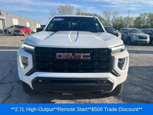 Summit White 2023 GMC Canyon Elevation