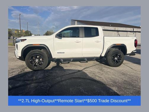Summit White 2023 GMC Canyon Elevation