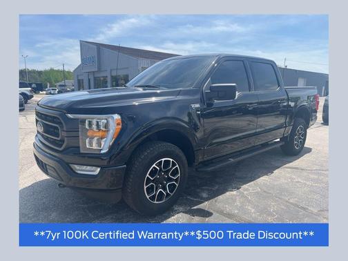 Agate Black Metallic 2023 Ford F-150 XLT
