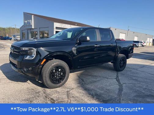 Shadow Black 2026 Ford Ranger XLT