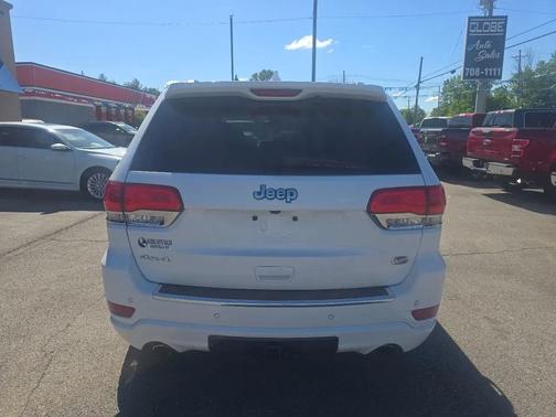 Bright White Clearcoat 2017 Jeep Grand Cherokee Overland
