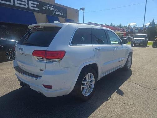 Bright White Clearcoat 2017 Jeep Grand Cherokee Overland