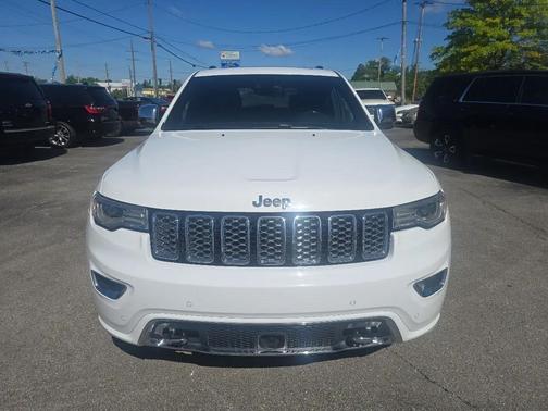 Bright White Clearcoat 2017 Jeep Grand Cherokee Overland
