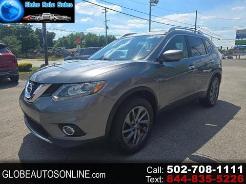 Gun Metallic 2016 Nissan Rogue SL