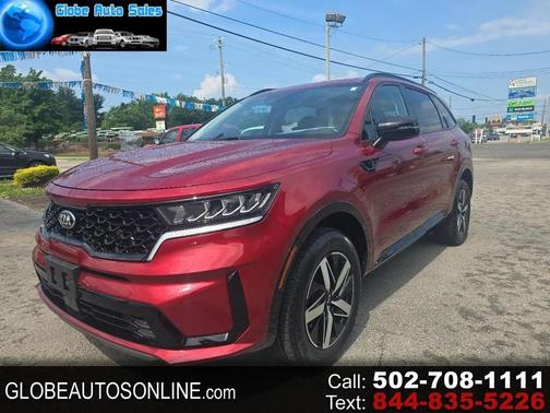 Passion Red Tintcoat 2021 Kia Sorento EX