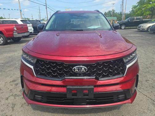Passion Red Tintcoat 2021 Kia Sorento EX