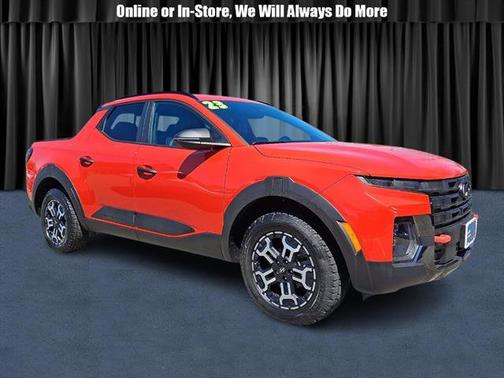 Red 2025 Hyundai SANTA CRUZ XRT