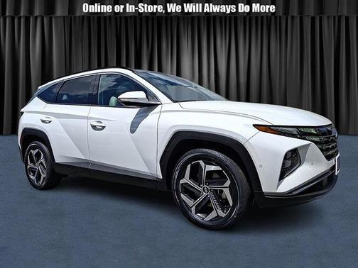 White 2024 Hyundai TUCSON Limited