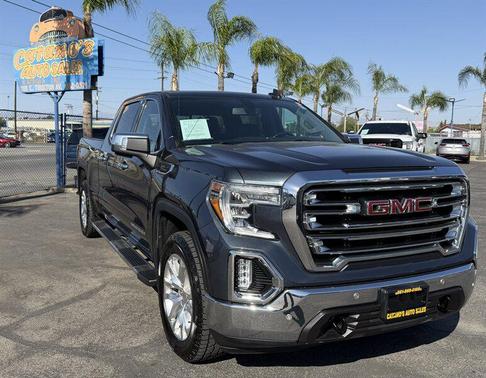 Pacific Blue Metallic 2019 GMC Sierra 1500 SLT