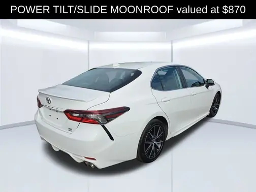 White 2023 Toyota Camry SE