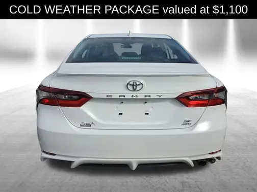 White 2023 Toyota Camry SE