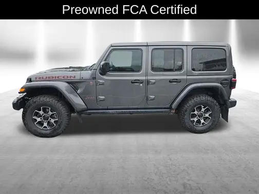 Gray 2018 Jeep Wrangler Unlimited Unlimited Rubicon