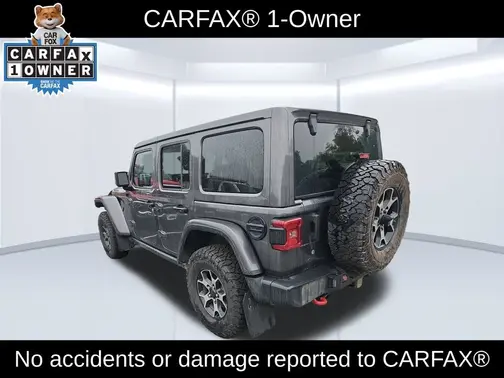 Gray 2018 Jeep Wrangler Unlimited Rubicon