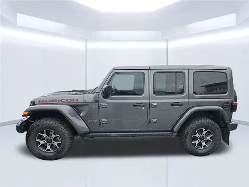 Gray 2018 Jeep Wrangler Unlimited Rubicon