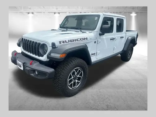 Bright White Clear-Coat Exterior Paint 2026 Jeep Gladiator Rubicon