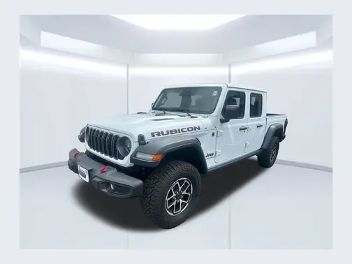 Bright White Clear-Coat Exterior Paint 2026 Jeep Gladiator Rubicon