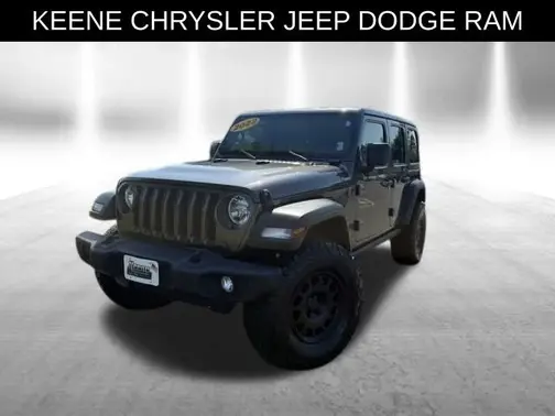 Gray 2022 Jeep Wrangler Unlimited Sport S