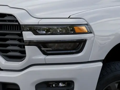 Bright White Clear-Coat Exterior Paint 2026 RAM 2500 Black Express