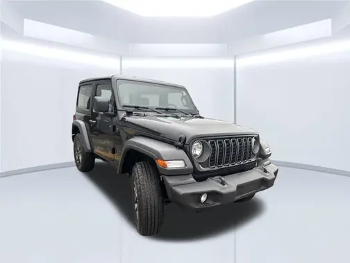 Black Clear-Coat Exterior Paint 2026 Jeep Wrangler Sport