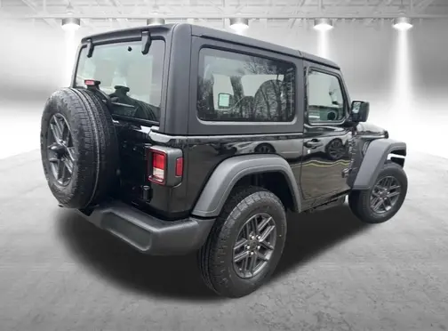 Black Clear-Coat Exterior Paint 2026 Jeep Wrangler Sport