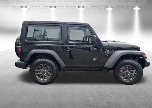 Black Clear-Coat Exterior Paint 2026 Jeep Wrangler Sport