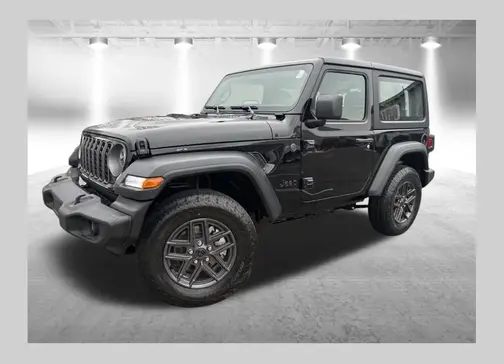 Black Clear-Coat Exterior Paint 2026 Jeep Wrangler Sport