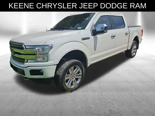 White 2019 Ford F-150 Lariat