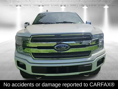 White 2019 Ford F-150 Lariat