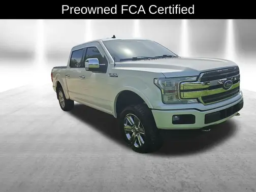 White 2019 Ford F-150 Lariat