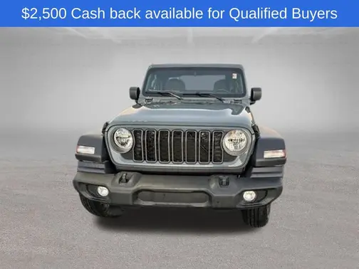 Anvil Clear-Coat Exterior Paint 2026 Jeep Wrangler Sport