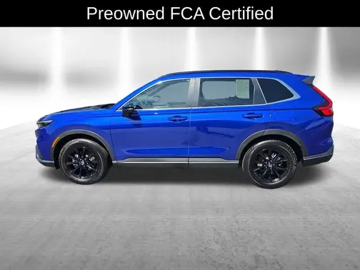 Blue 2025 Honda CR-V Hybrid Sport-L