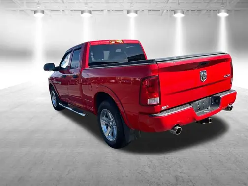Red 2012 RAM 1500 Express