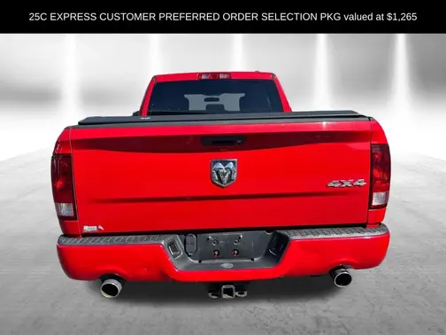 Red 2012 RAM 1500 Express