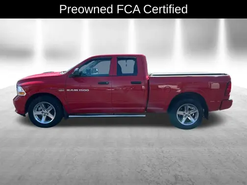 Red 2012 RAM 1500 Express