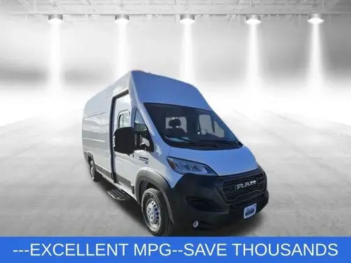 White 2024 RAM ProMaster 3500 Delivery Van BEV Super High Roof