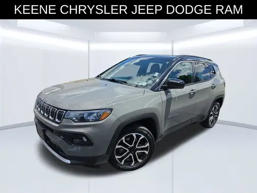 Gray 2023 Jeep Compass Limited