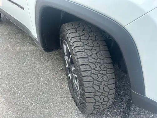 White 2025 Jeep Compass Trailhawk