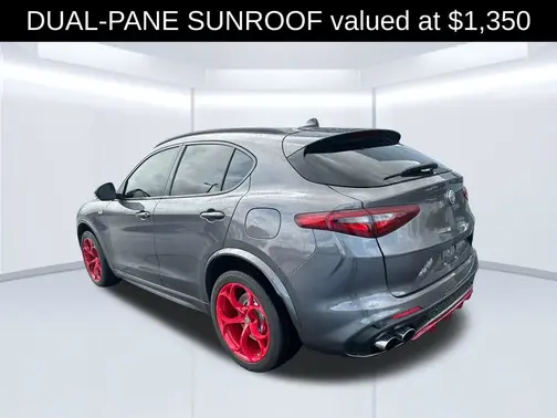 Gray 2018 Alfa Romeo Stelvio Quadrifoglio