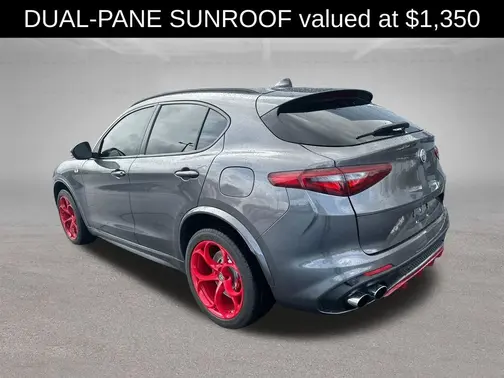 Gray 2018 Alfa Romeo Stelvio Quadrifoglio