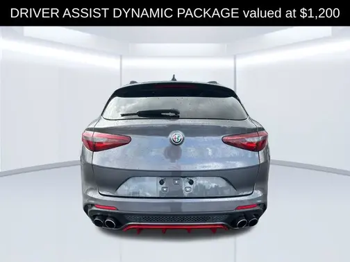 Gray 2018 Alfa Romeo Stelvio Quadrifoglio