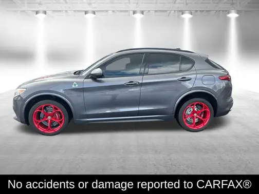 Gray 2018 Alfa Romeo Stelvio Quadrifoglio