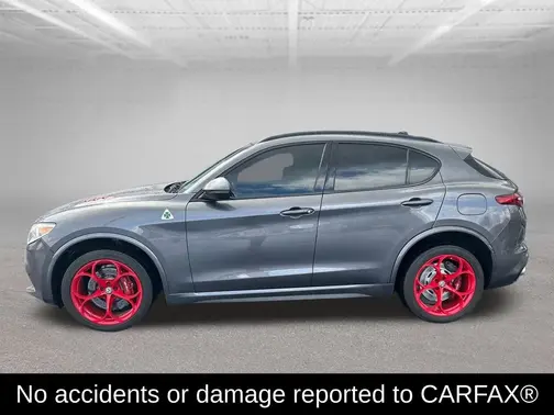 Gray 2018 Alfa Romeo Stelvio Quadrifoglio