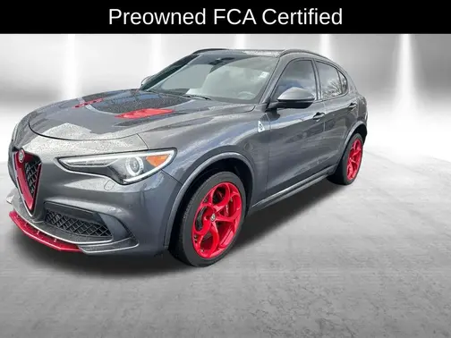 Gray 2018 Alfa Romeo Stelvio Quadrifoglio